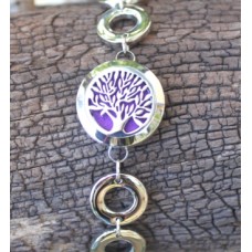 Aromatherapy Diffuser Bracelet Circle Tree of Life